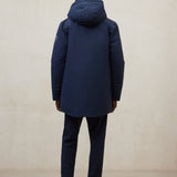 네이비 블루 파르코 코트