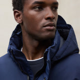 네이비 블루 파르코 코트