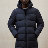 네이비 블루 빈티지 코트