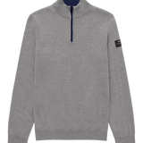 라이트 그레이 라치 스웨터