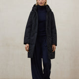 블랙 글래머 코트