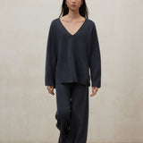 블루 카브릴 트라우저