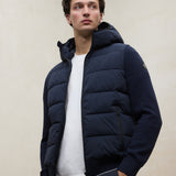 네이비 블루 베일 재킷