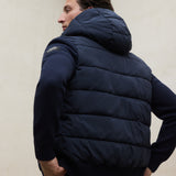 네이비 블루 베일 재킷