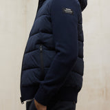 네이비 블루 베일 재킷