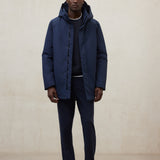 네이비 블루 파르코 코트