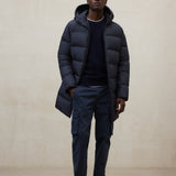 네이비 블루 빈티지 코트