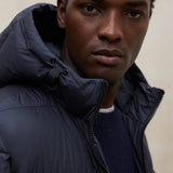 네이비 블루 빈티지 코트