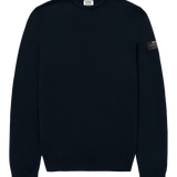 네이비 블루 바요나 스웨터