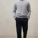 라이트 그레이 브룬 스웨터