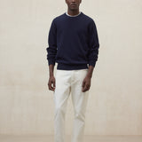 라이트 블루 마룰라 스웨터