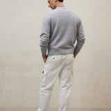 라이트 그레이 마룰라 스웨터