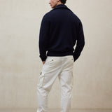 블루 사사 스웨터