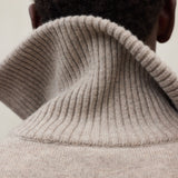 베이지 사사 스웨터