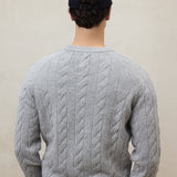 라이트 그레이 틸로 스웨터