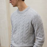 라이트 그레이 틸로 스웨터