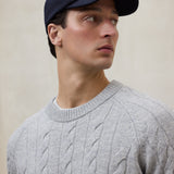 라이트 그레이 틸로 스웨터