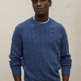 블루 틸로 스웨터