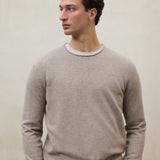 베이지 율란 스웨터