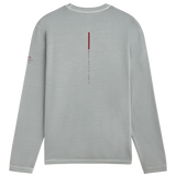 라이트 그레이 롱슬리브 베트로 티셔츠