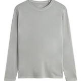 라이트 그레이 롱슬리브 라레도 티셔츠