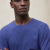 블루 롱슬리브 라레도 티셔츠