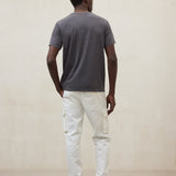 다크 그레이 민 티셔츠