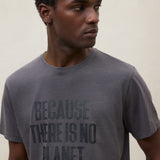 다크 그레이 민 티셔츠