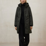 카키 글래머 코트