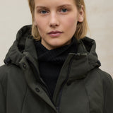 카키 글래머 코트