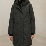 카키 글래머 코트