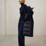 블랙 글래머 코트