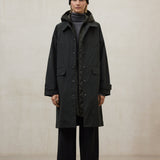 다크 그린 하이든 코트