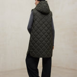 다크 그린 하이든 코트