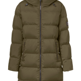 다크 그린 맨리 코트