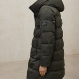 다크 그린 맨리 코트