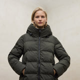 다크 그린 맨리 코트