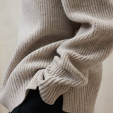 베이지 아잘레아 스웨터