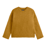 머스터드 키위 스웨터
