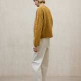 머스터드 키위 스웨터