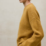 머스터드 키위 스웨터