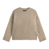 베이지 키위 스웨터