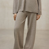 베이지 카브릴 트라우저