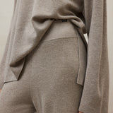 베이지 카브릴 트라우저