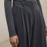 다크 그레이 미엘 트라우저